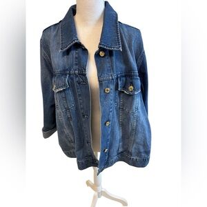 Women’s 2X Michael Kors, denim jacket